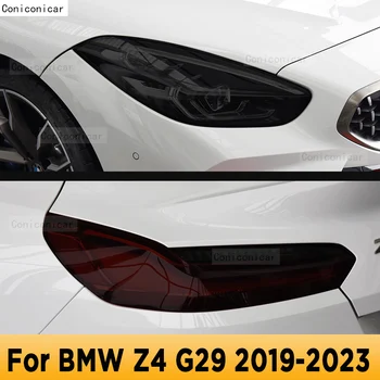 Auto Esitulede Tint Anti-Scratch Suitsutatud, Must kaitsekile Self Healing TPÜ Kleepsud BMW Z4 G29 2019-2023 Tarvikud