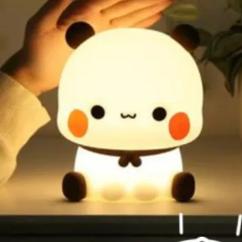 15cm Anima Cartoon Nightlight Panda Bear Led Night Light Lamp Bubu Dudu Armas Öölambid Magamistoas, elutoas Dekoratiivne Mänguasi Lastele