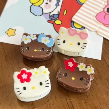 Sanrios Y2K Anime Must Nahk Hello Kittys Mini klambri külge Cartoon Armas Tüdruk Clip Tukk Clip Kawaii klambri külge Juuksed Tarvikud Kingitus