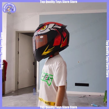 Algne Anime Mootorratta Kiiver Kogu Nägu Racing Kiivrid Offroad Mootorrataste Helmet Mootorratas Sport Helm
