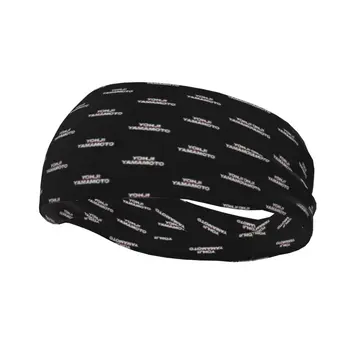 Yohji Yamamoto Mehed Sweatband Peapael Higi Non-slip Jooga Korvpalli Töötab Sport peapaela Headscarf Sport Ohutus