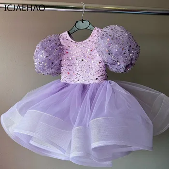 Prom Kleit Tüdruk Pidu ja Pulmad Riided Elegantne Printsess Litrid Pall Kleit Naine Lapse Imiku-Pidulik Kostüüm Lapsed Riided