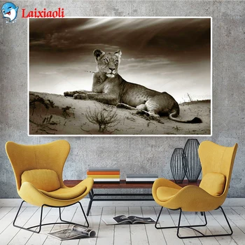 Gepard Täielik Teemant 5D DIY Diamond Maali Loomade Diamond Tikandid Leopard maali ristpistes Magamistoaga Kodu Kaunistamiseks kunst