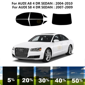 Precut nanoceramics auto UV Aknas Tint Kit Auto Akna Film AUDI A8 4 DR SEDAN 2004-2010